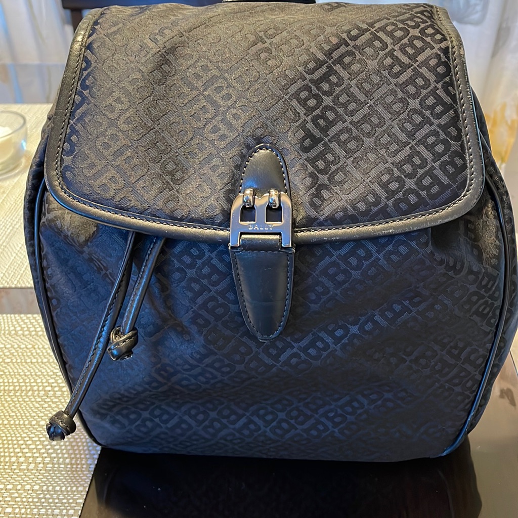 Authentic Bally Backpack